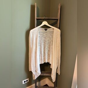 Torrid Sheer Knit Waterfall Cardigan